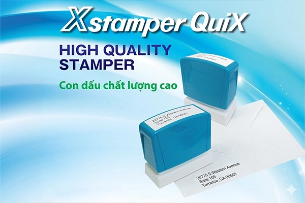 Xstamper QuiX: Giải Pháp Con Dấu Thẩm Thấu Đỉnh Cao Từ Nhật Bản